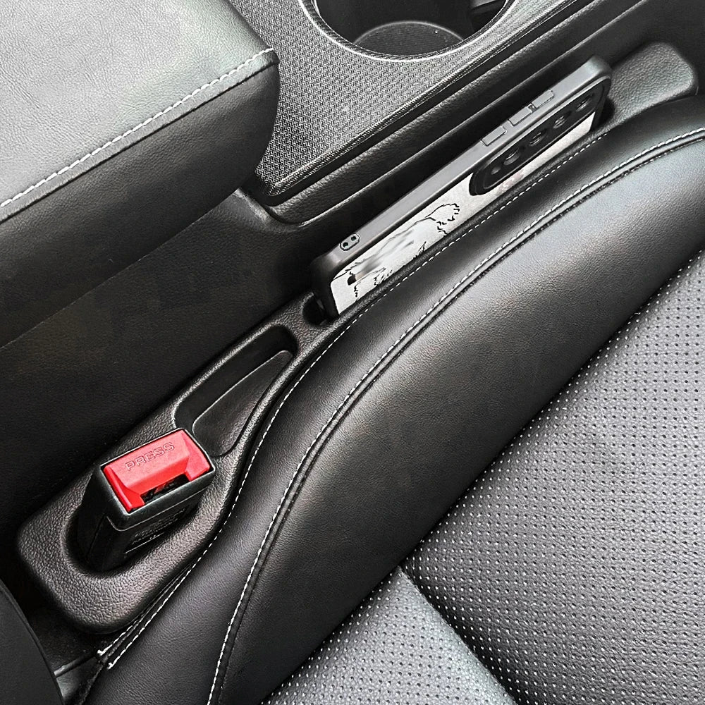 Car Seat Gap Filler – 2PCS Car Organizer & Storage Solution