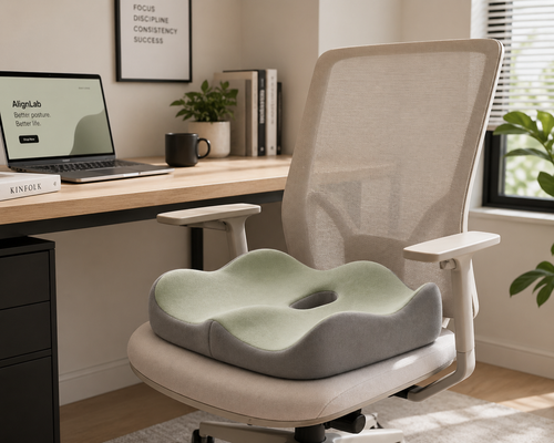 Memory Foam Seat Cushion for All-Day Comfort