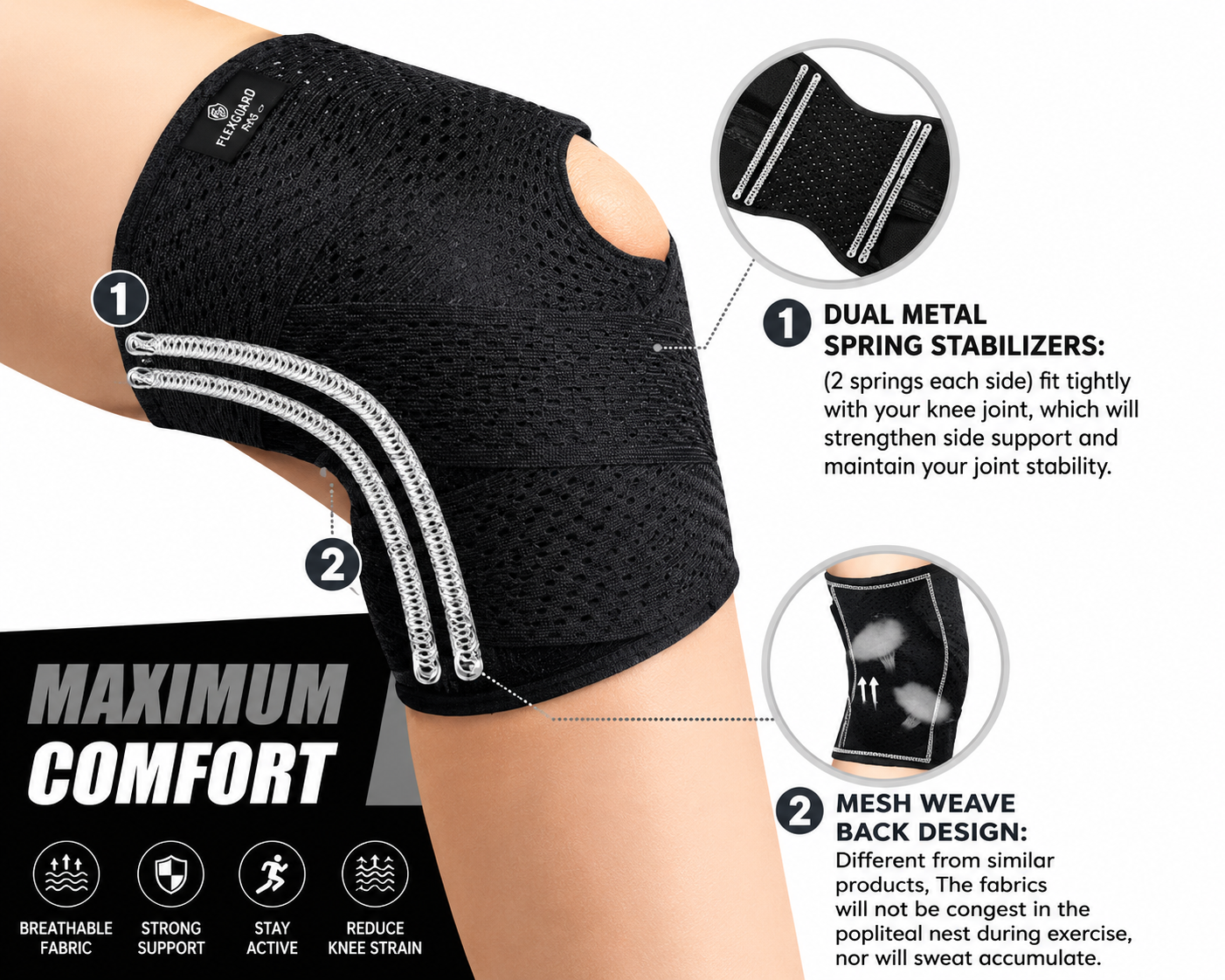 FlexGuard Pro Knee Support Sleeve